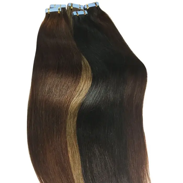 Extensiones de cabello humano 100% Remy Natural de cinta o tape - Imagen 5