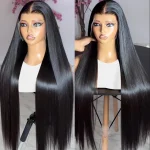 Peluca de cabello humano lacio de 30, 40 pulgadas, 13x6, 13x4, listo para usar, cierre Frontal de encaje completo 360, 5x5, sin pegamento - Imagen 2