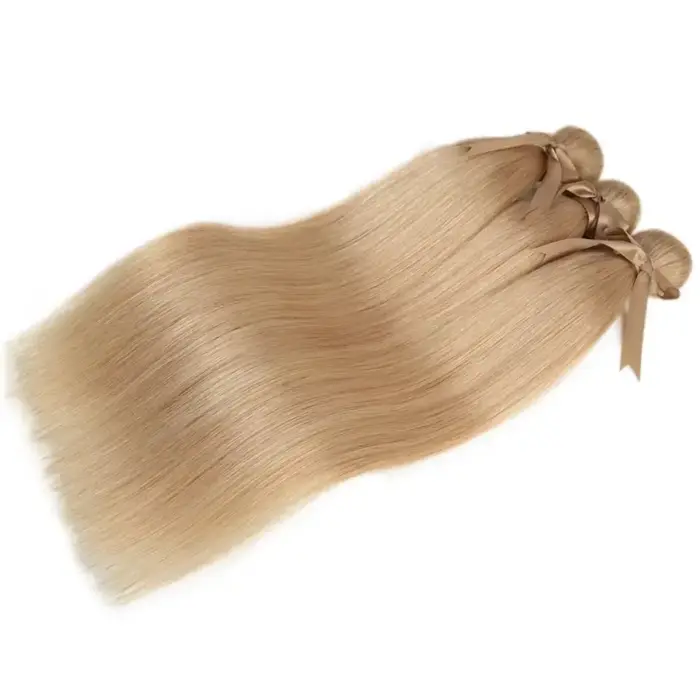 Extensiones de cabello humano liso brasileño Remy - Imagen 2